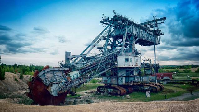 Großer Bagger Bagger